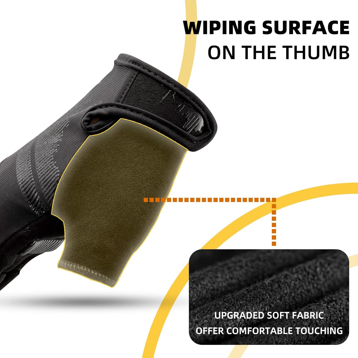 ROCKBROS Cycling Gloves Shock Absorbing Breathable - Image 10