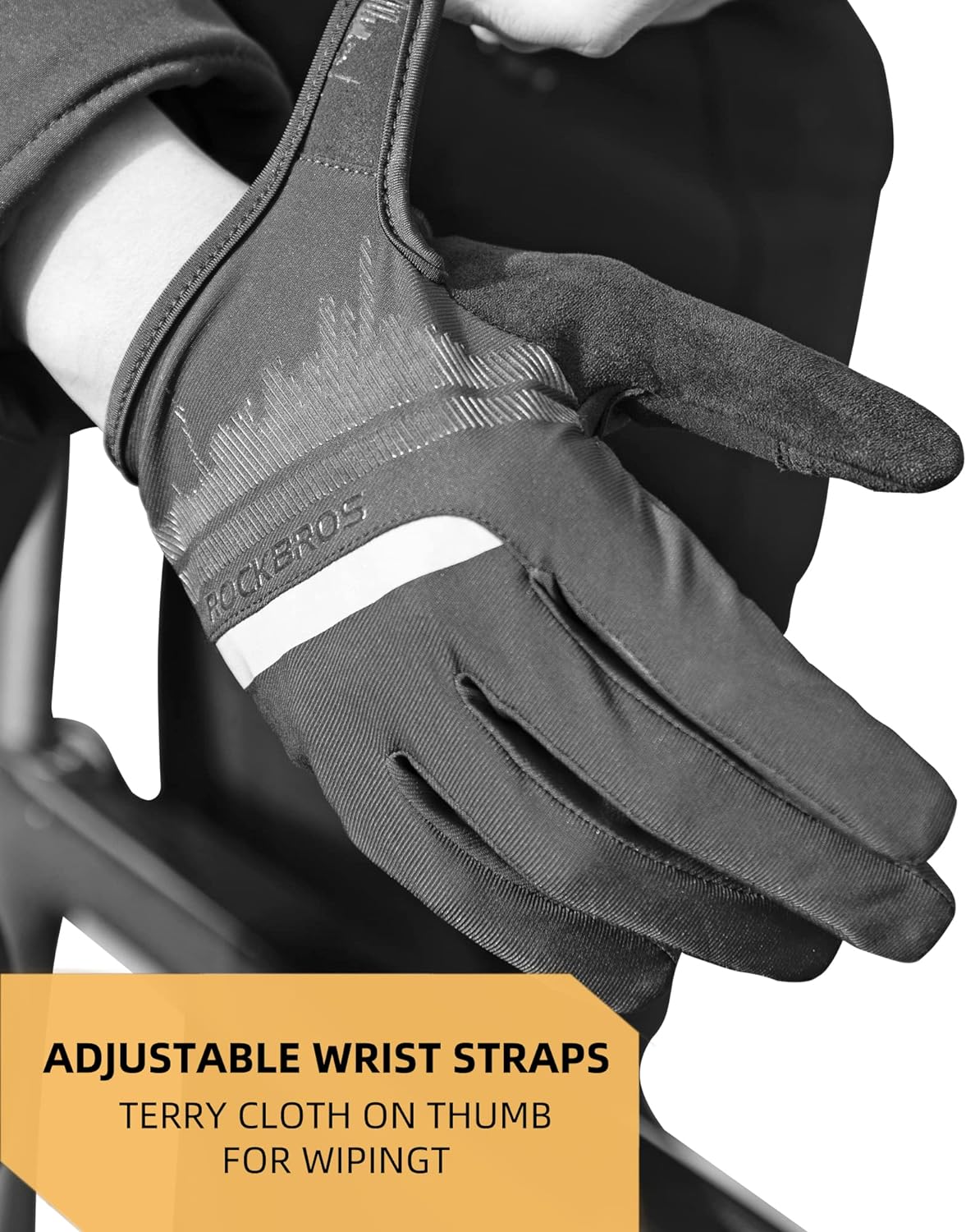 ROCKBROS Cycling Gloves Shock Absorbing Breathable - Image 6