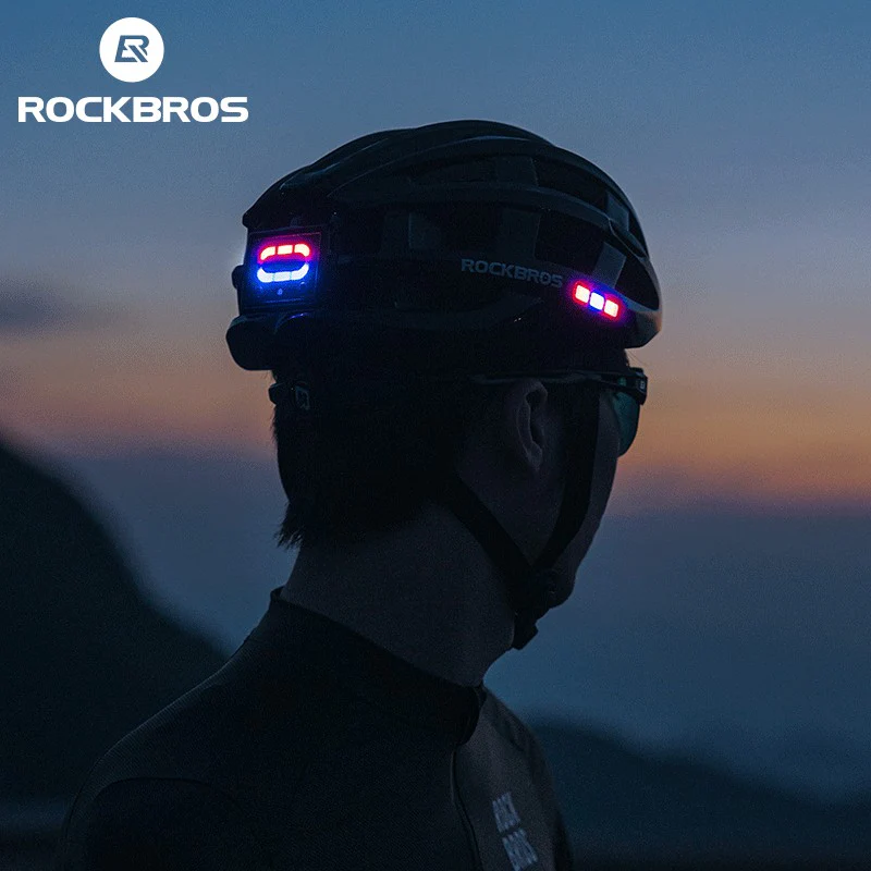 ROCKBROS Cycling Light Helmet 3Modes Bike Ultralight Helmet Electric USB - Image 12
