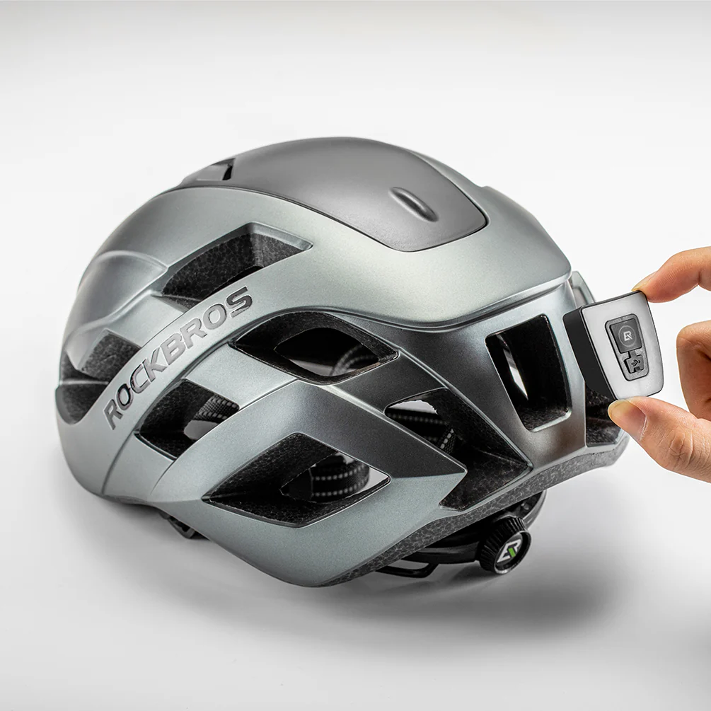 ROCKBROS Cycling MTB Road Bike Helmet Integrally Magnetic Cover Bicycle Helmet - Image 14