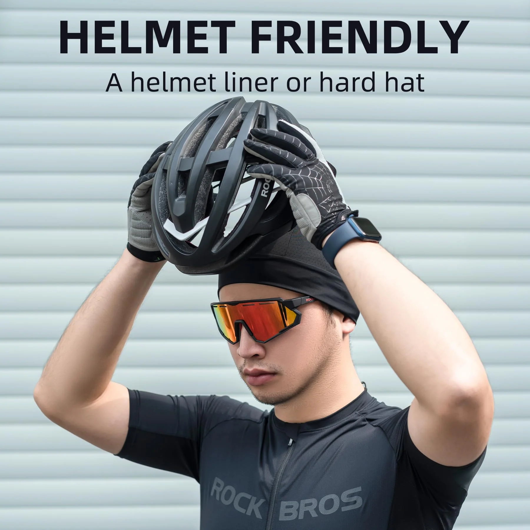 ROCKBROS Cycling Running Cap - UV Protection, Lightweight Helmet Liner - Image 6