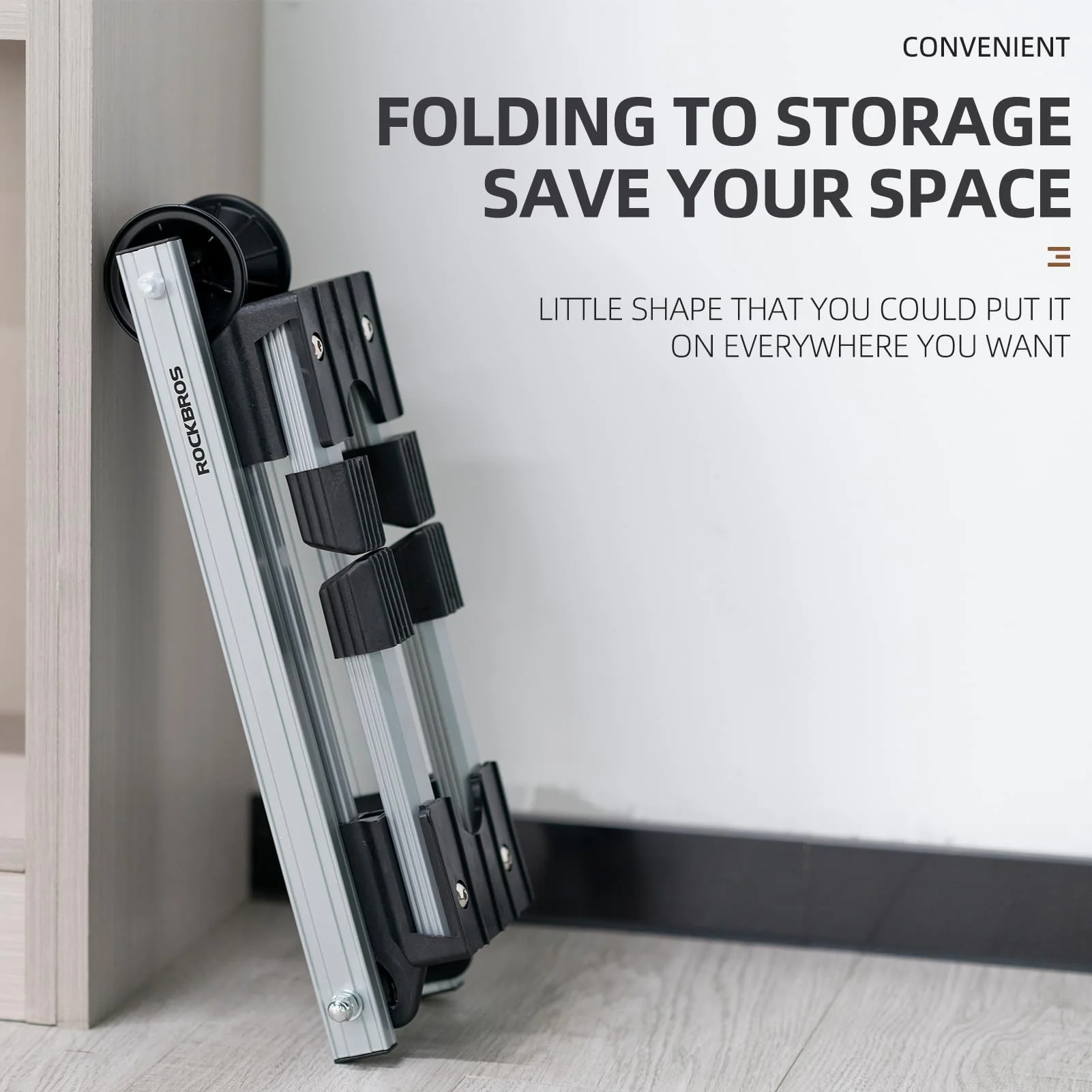 ROCKBROS Foldable Alloy Bike Stand for 20"-29" Wheels - Image 11