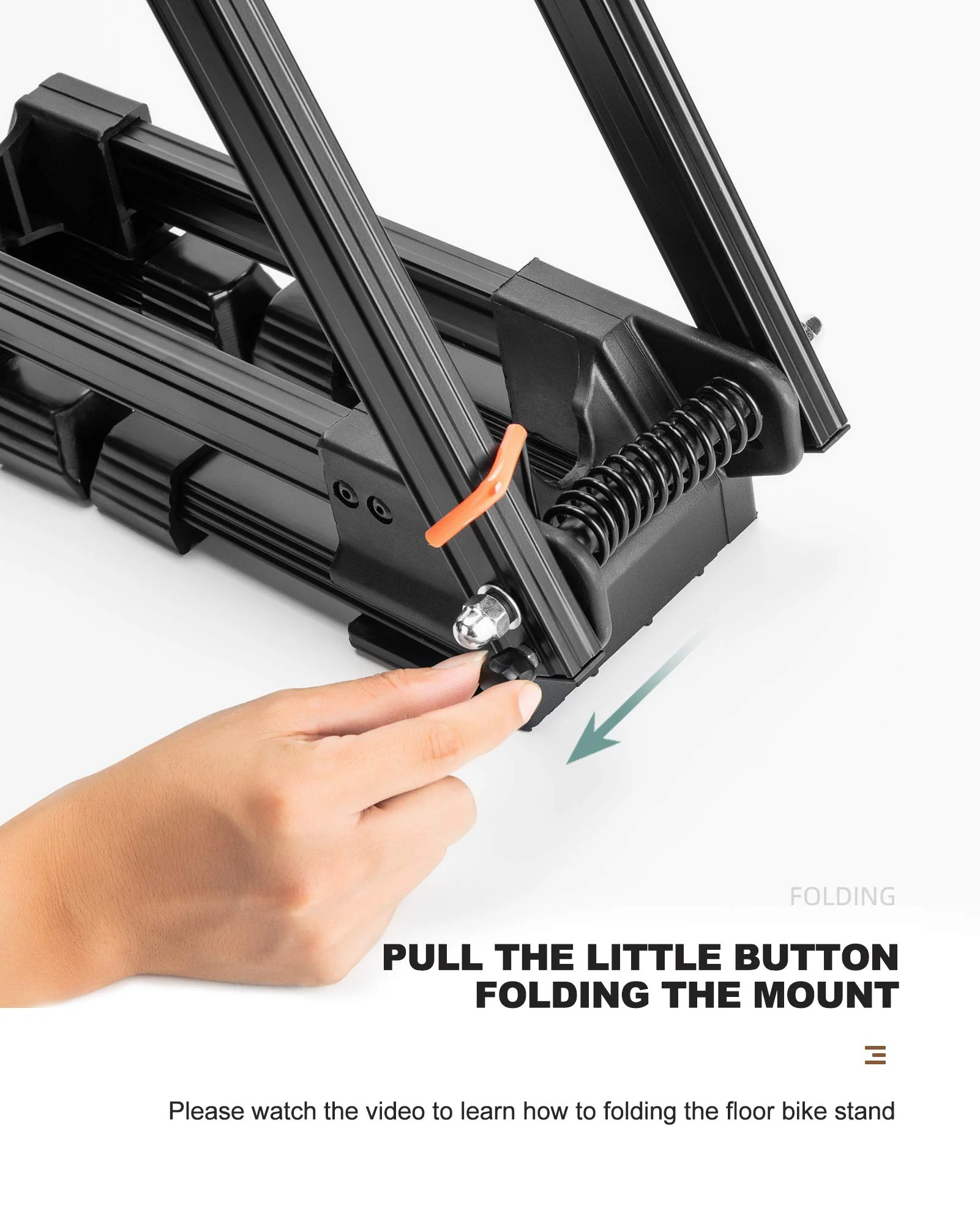 ROCKBROS Foldable Alloy Bike Stand for 20"-29" Wheels - Image 5