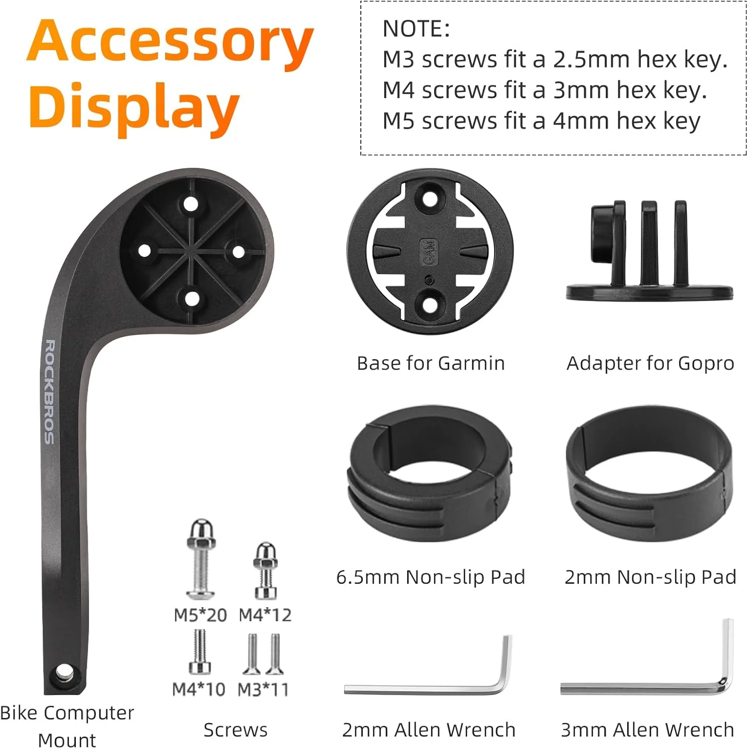 ROCKBROS GPS Bike Computer Accurate Wireless Speedometer with Backlight - Image 4