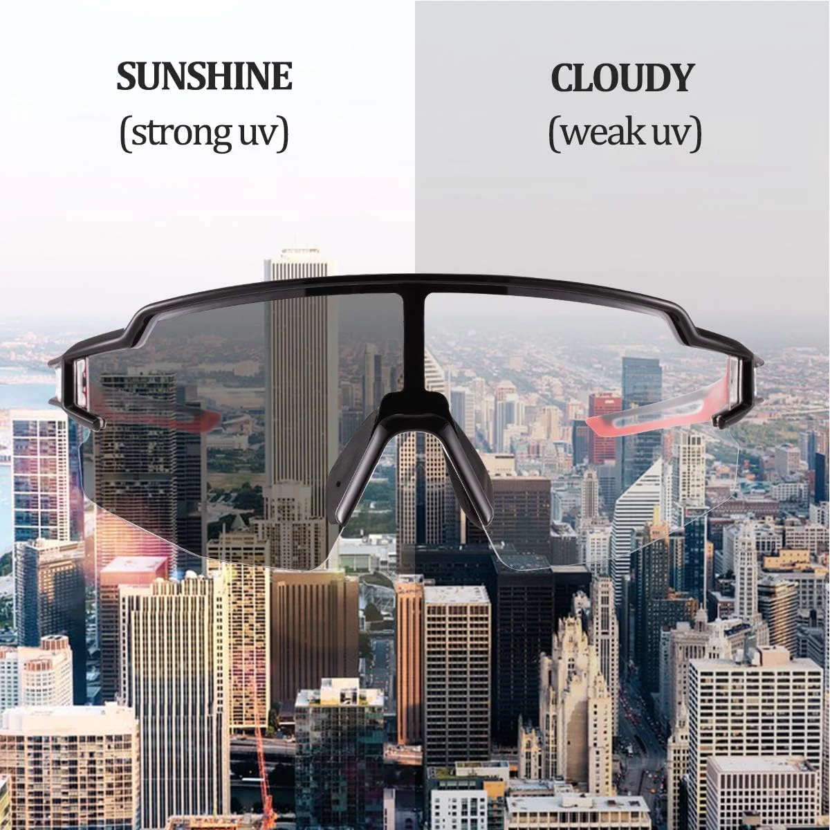 Half Frame Photochromic Sunglasses - Image 23