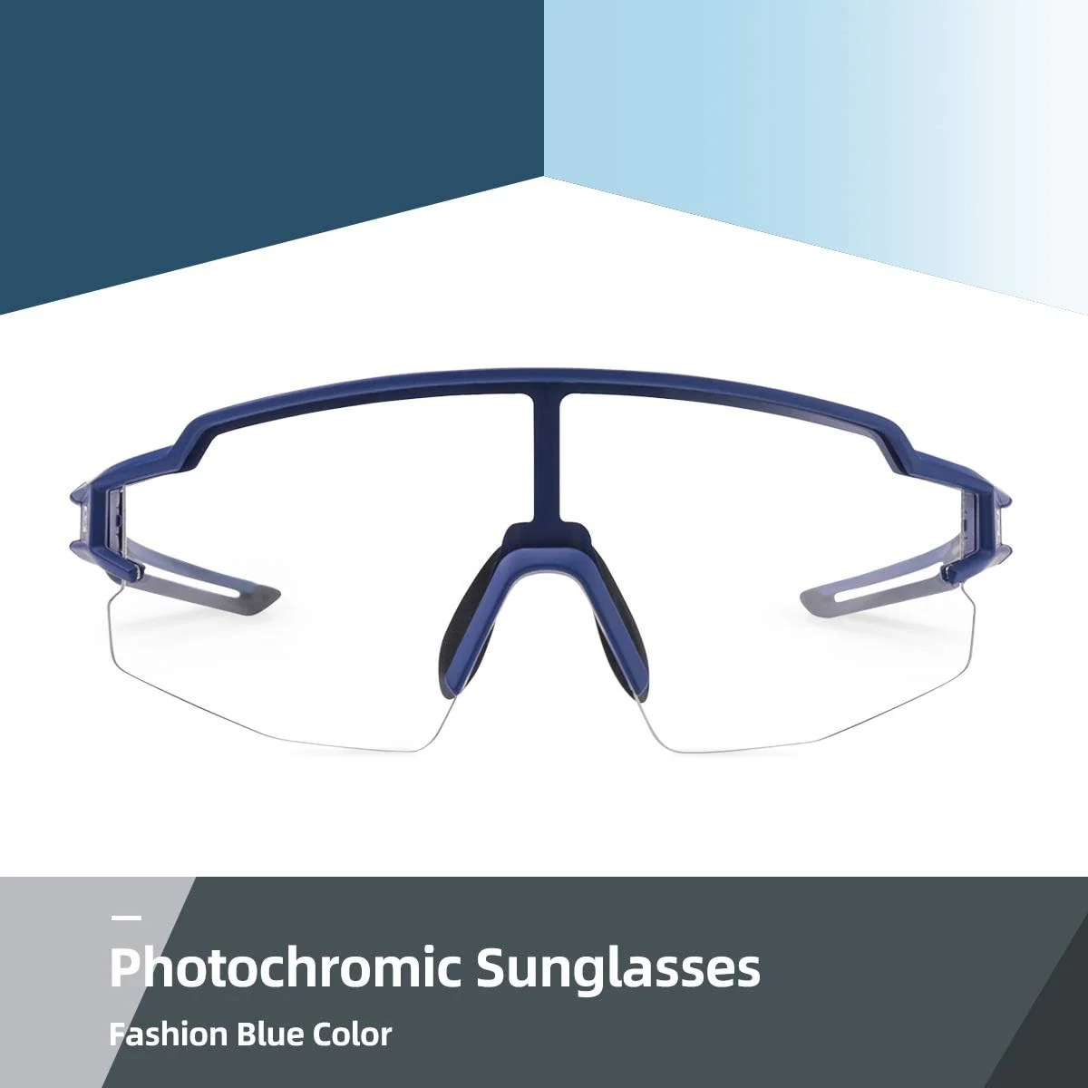 Half Frame Photochromic Sunglasses - Image 33
