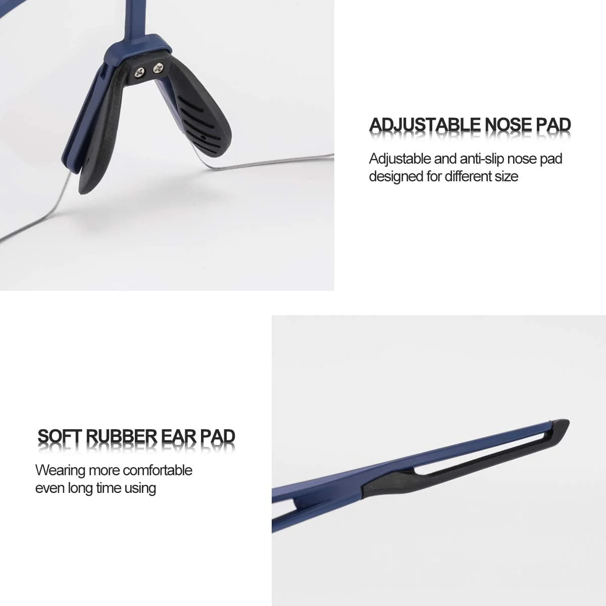 Half Frame Photochromic Sunglasses - Image 36