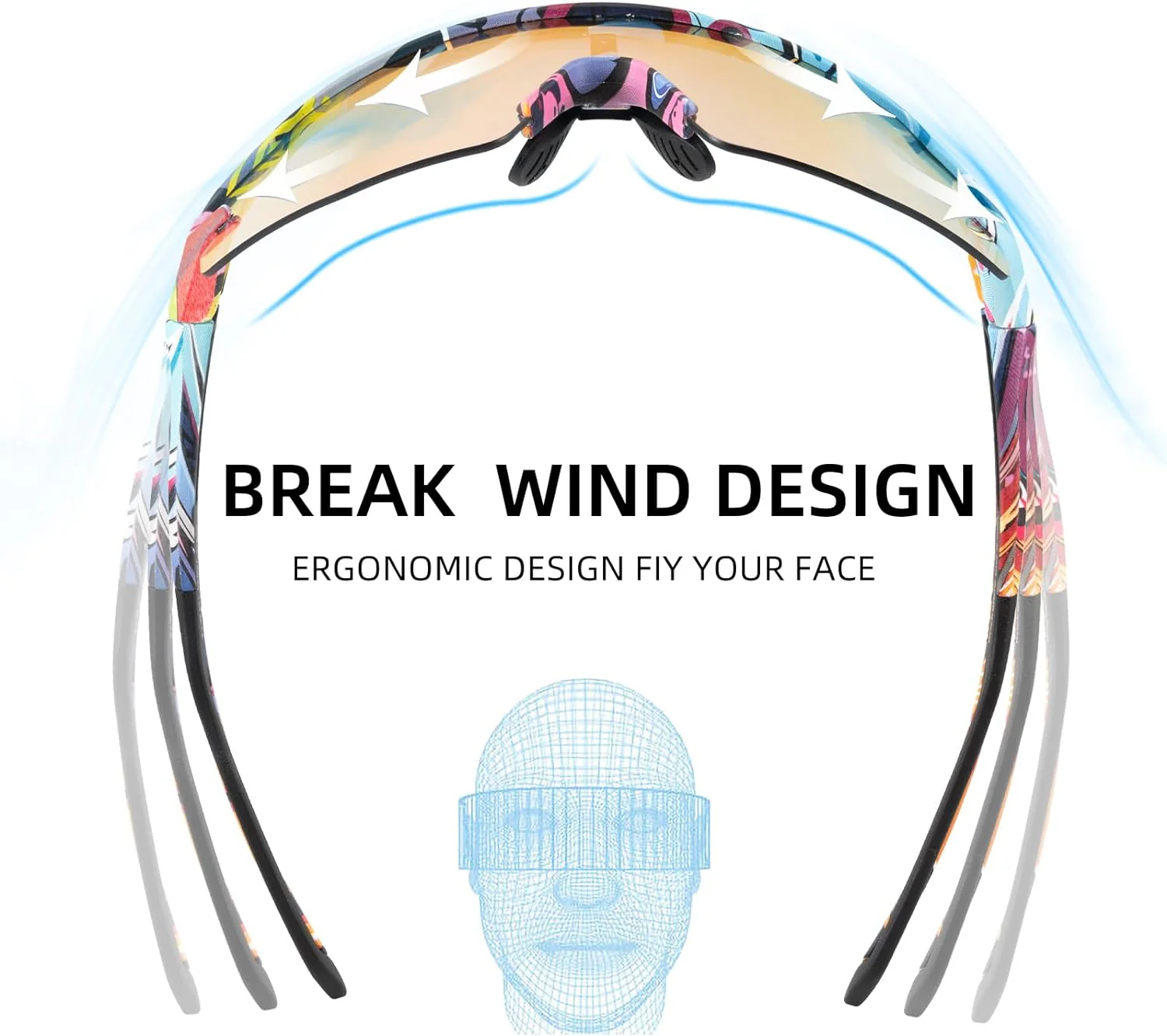 Half Frame Photochromic Sunglasses - Image 58