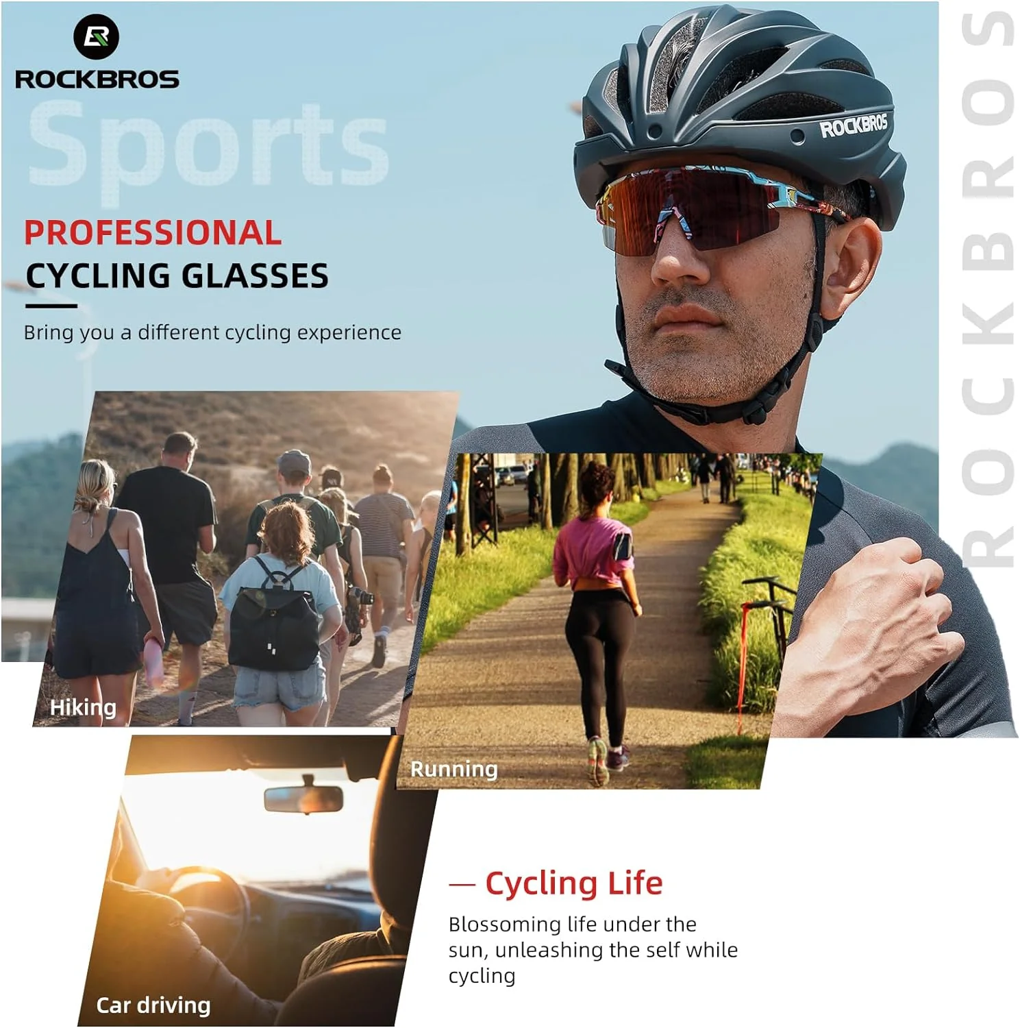 Half Frame Photochromic Sunglasses - Image 60