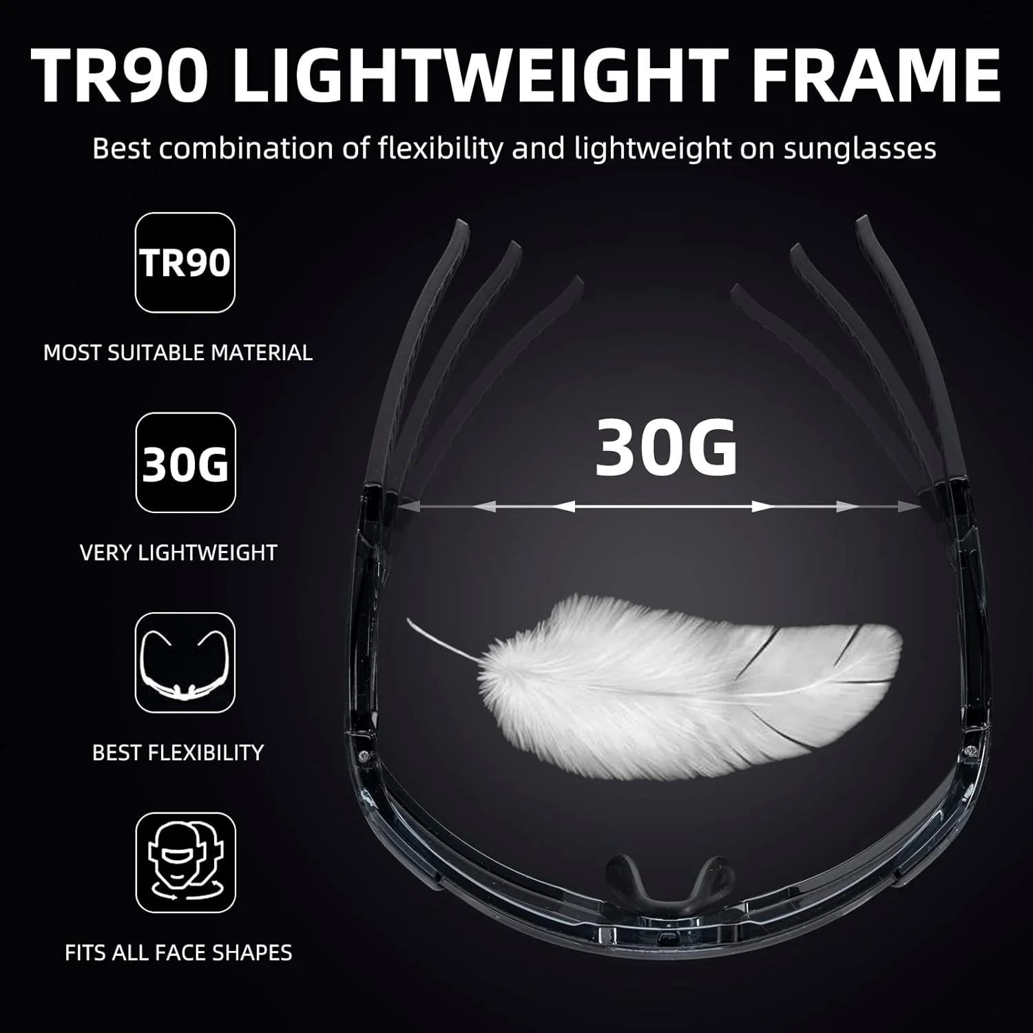 Half Frame Photochromic Sunglasses - Image 84