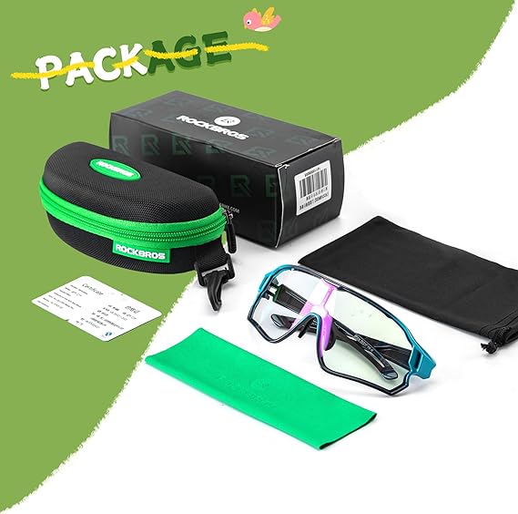 ROCKBROS Kids Photochromic Sports Sunglasses For Kids Ages 8 to 14 - Image 6