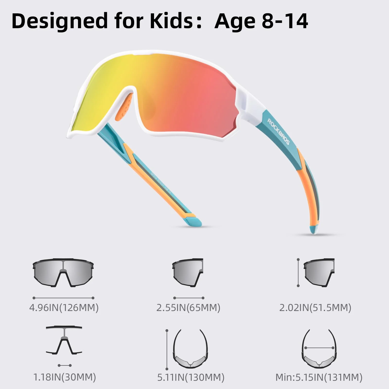 Kids Polarized Sunglasses - Image 28