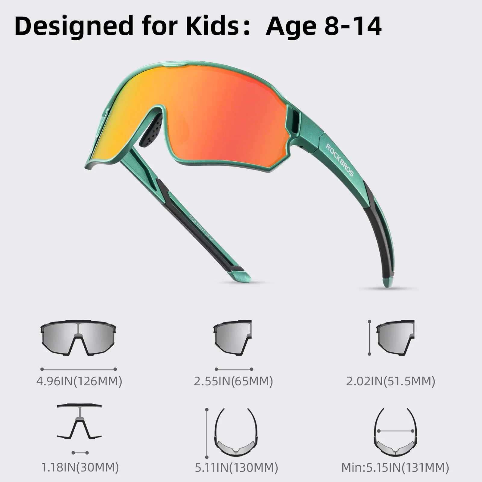 Kids Polarized Sunglasses - Image 52