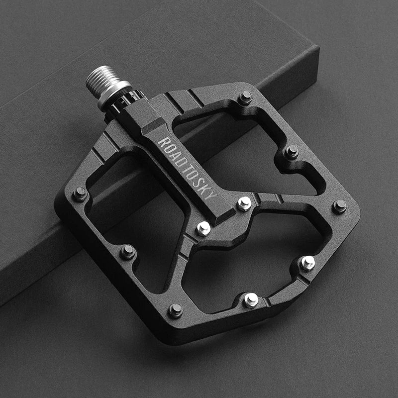 ROCKBROS Large Tread CNC Aluminum Pedals with Sealed Bearings-Road To Sky - Image 3