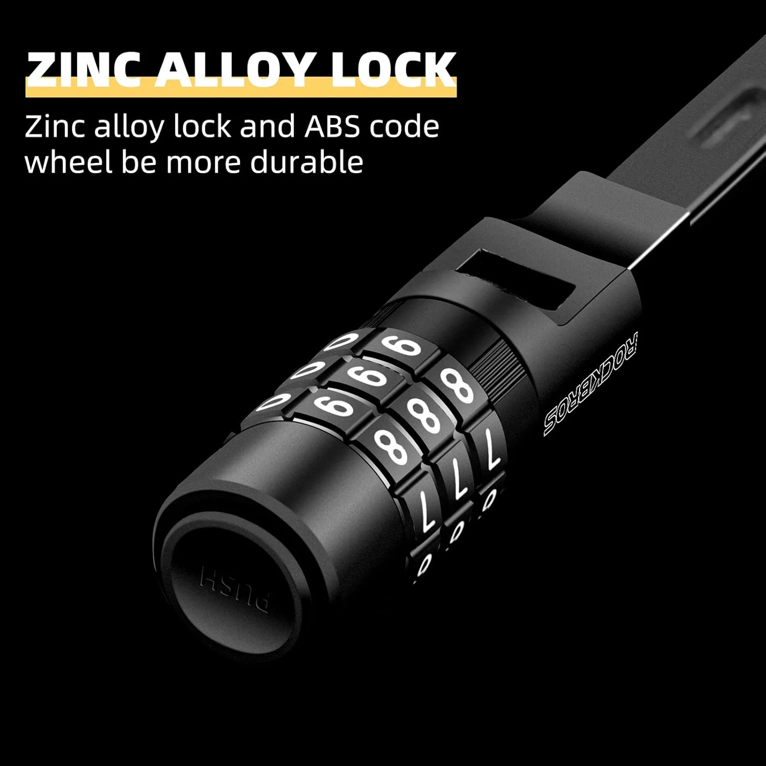 ROCKBROS LCXR Zip Tie Bike Lock Small Cable Lock - Image 3