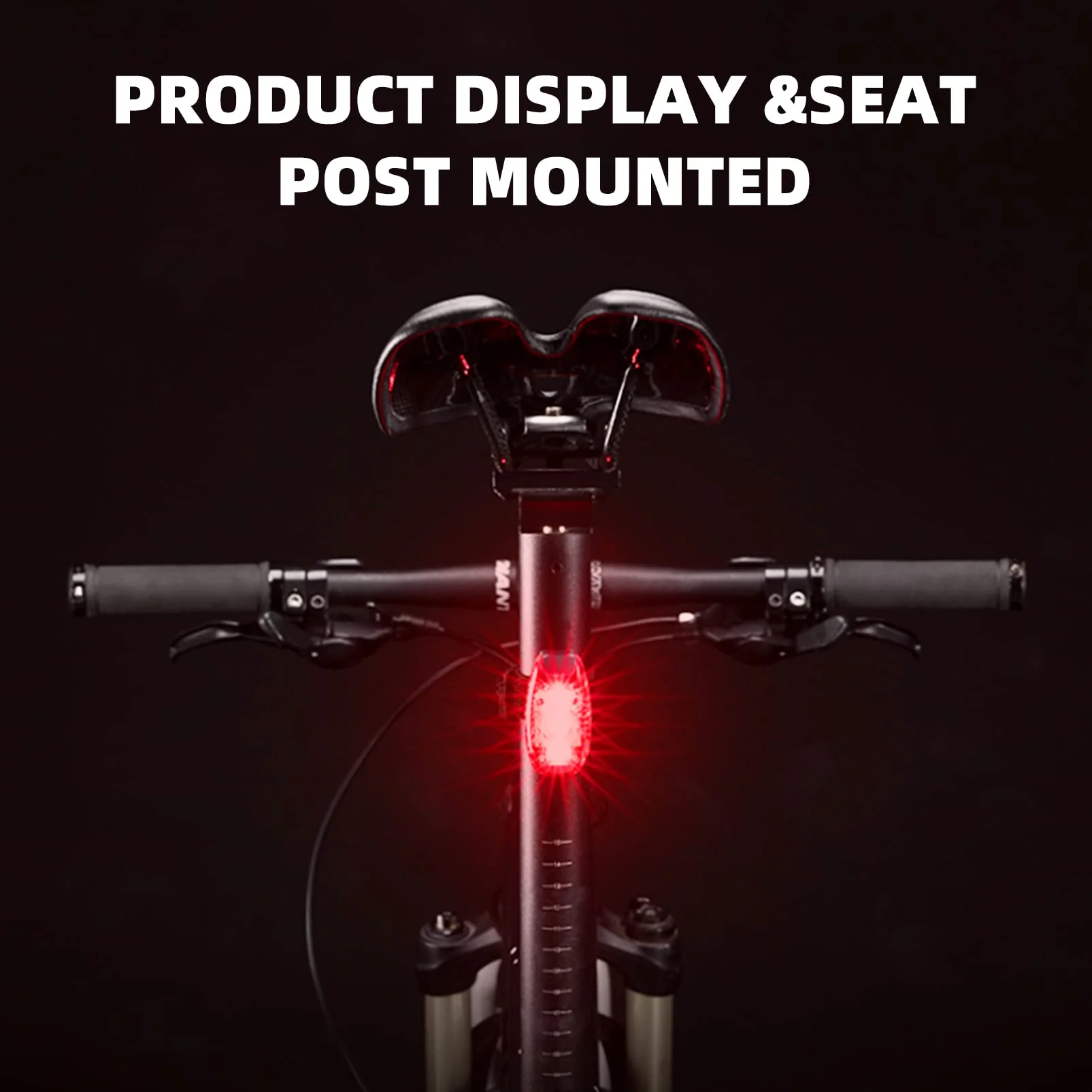 Clip-On Tail Light 3 Lighting Modes - Image 5