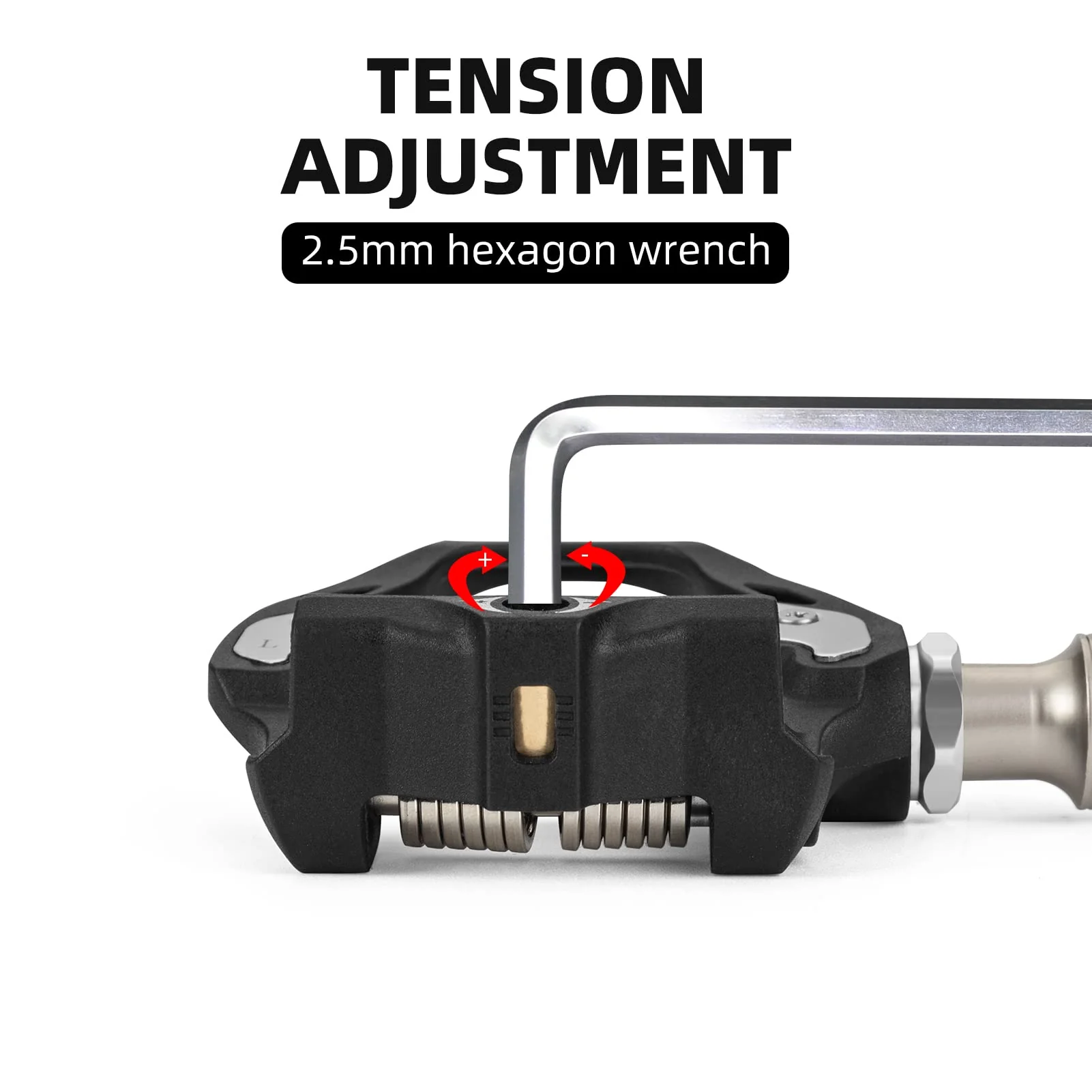 ROCKBROS Lightweight Clipless Pedals with Cleats Compatible with SPD-SL - Image 18