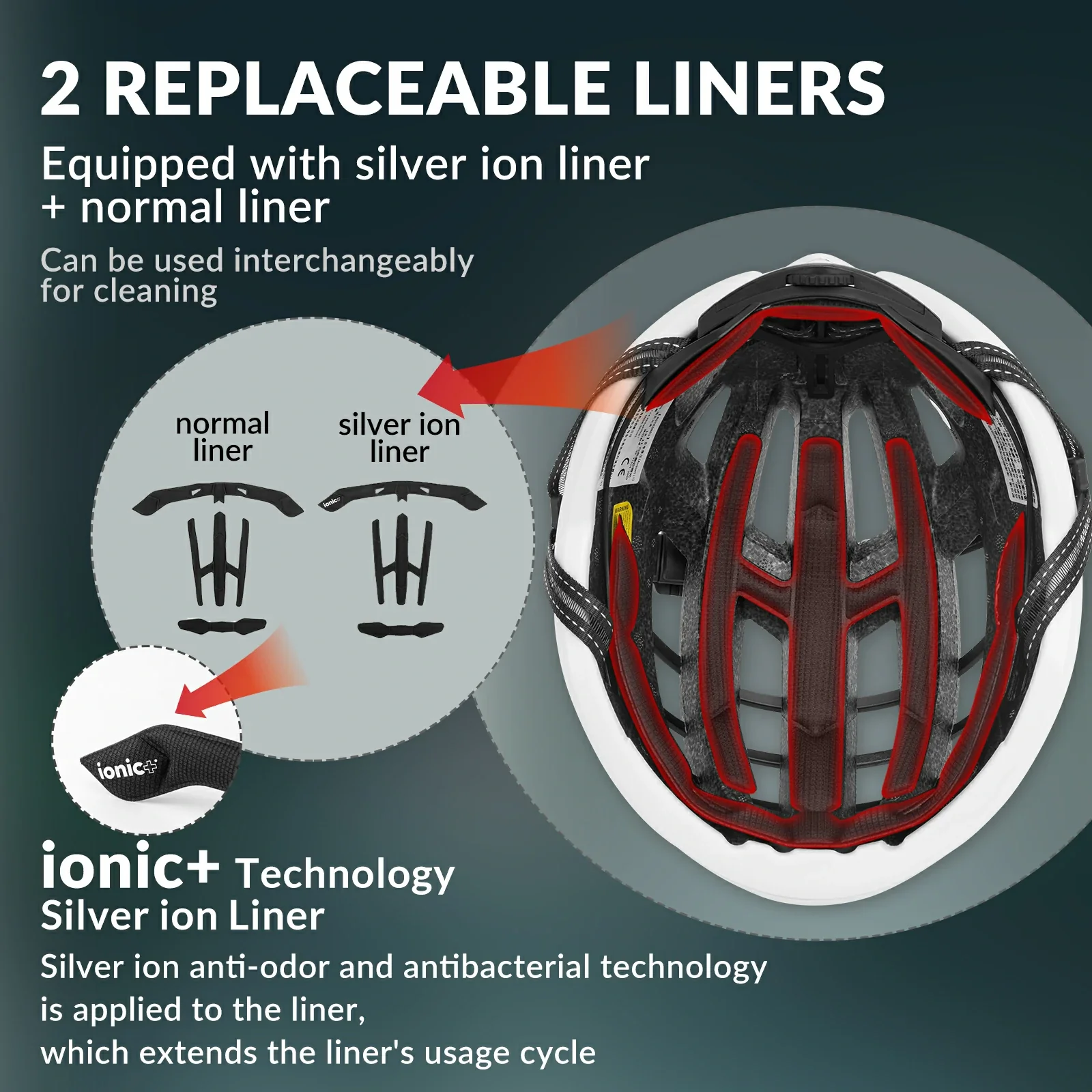 ROCKBROS LK-11 Cycling Helmet Integrated Adjustable Shockproof MTB Road Unisex - Image 24