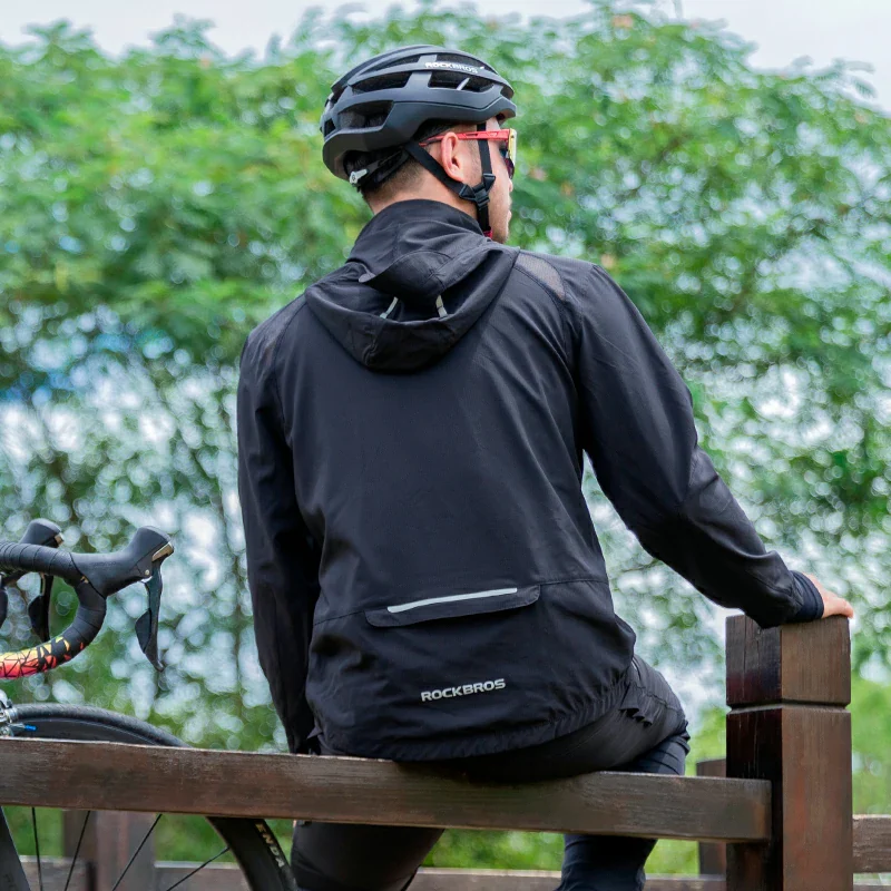 ROCKBROS Men's Softshell Jacket & Pants Breathable Cycling Suit - Image 5