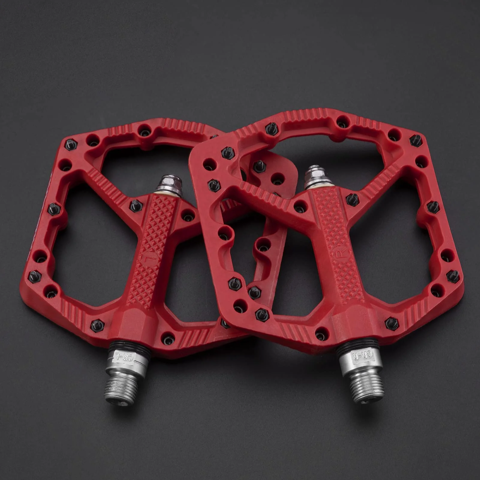 ROCKBROS Mountain Bike Pedals Flat MTB Pedals Nylon Fiber Bicycle Platform Pedals - Image 29