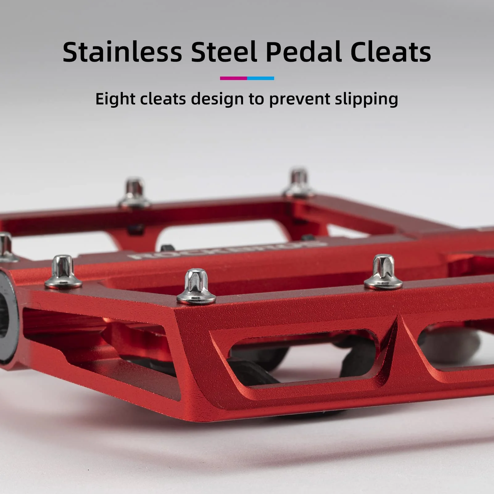 ROCKBROS MTB Aluminum Bike Pedals Compatible with SPD - Image 21