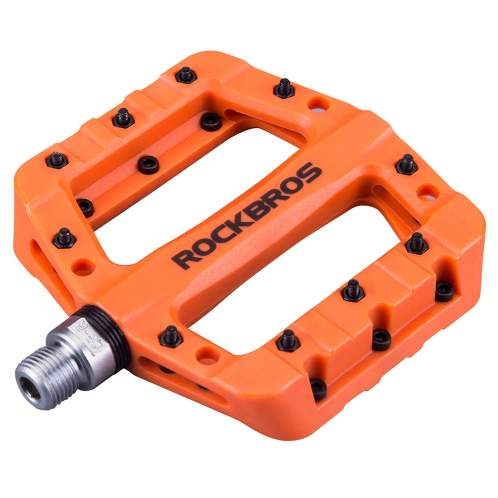 ROCKBROS Nylon Fiber Bicycle Platform Pedals for BMX MTB 9/16" - Image 20
