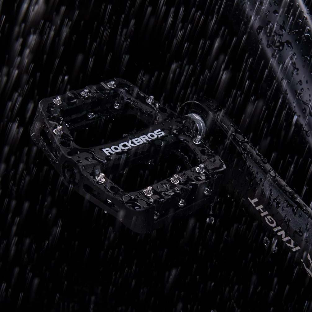 ROCKBROS Nylon Fiber Bicycle Platform Pedals for BMX MTB 9/16" - Image 6