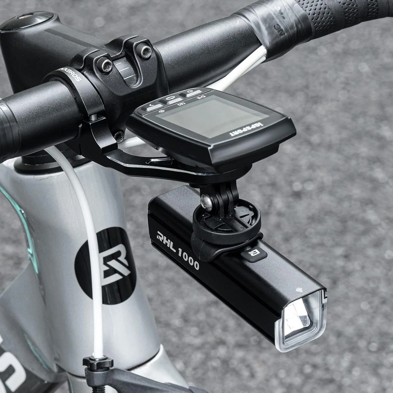 ROCKBROS Out Front Bike Mount Cycling Computer Mount Bike Handlebar 1.25''/ 31.8mm - Image 15