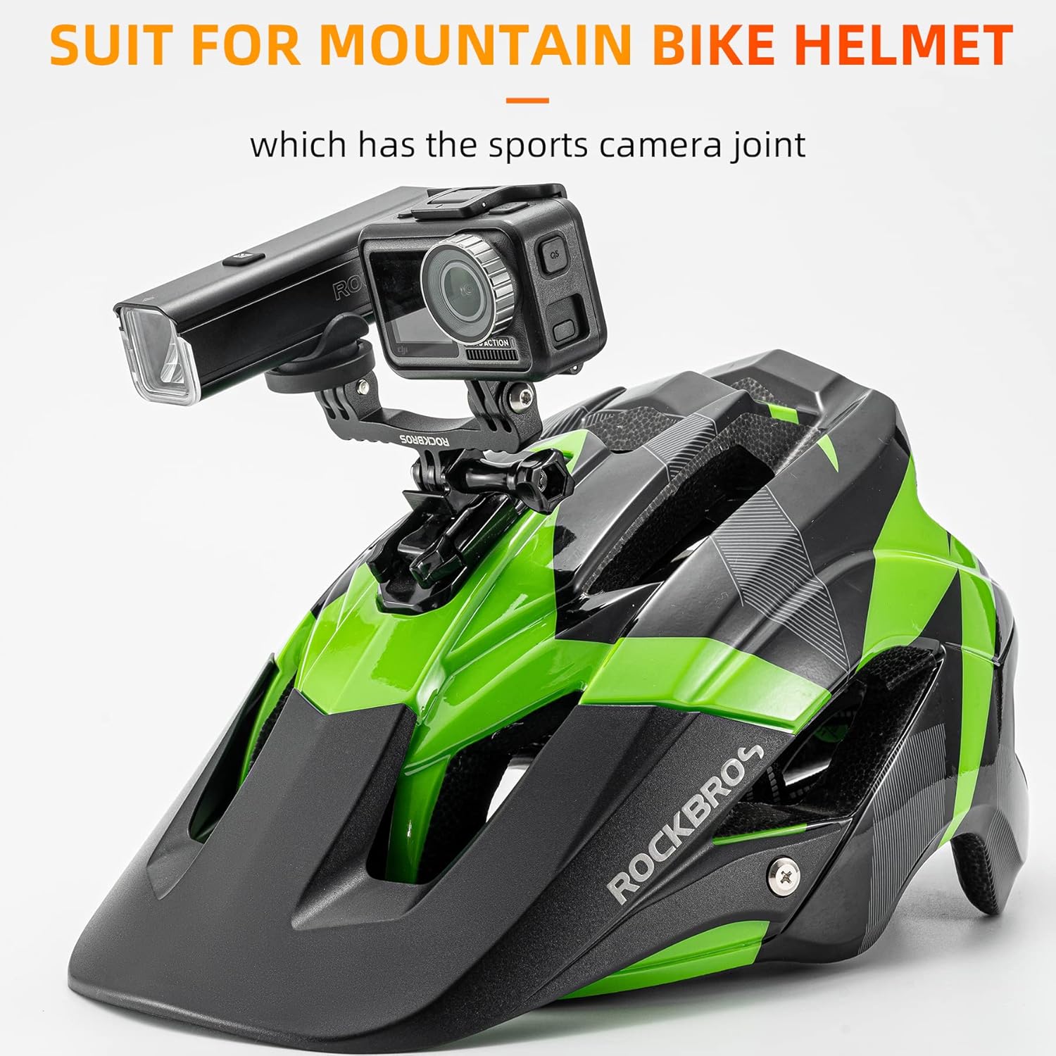 ROCKBROS Out Front Bike Mount Cycling Computer Mount Bike Handlebar 1.25''/ 31.8mm - Image 6