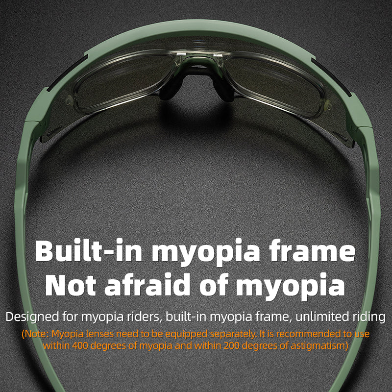 ROCKBROS Photochromic Cycling Glasses Anti-fog UV Protection Mountain Bike Glasses - Image 7