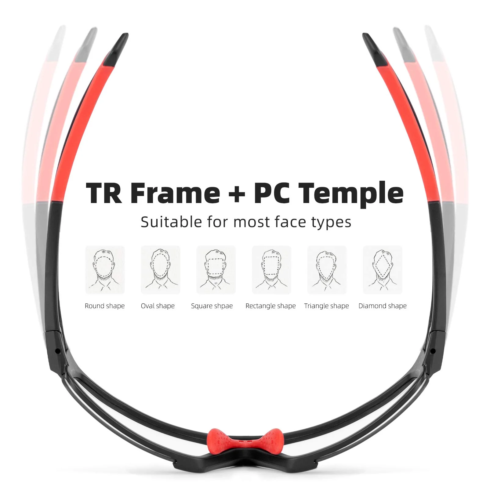 ROCKBROS Photochromic Cycling Glasses UV400 Lens - Image 11