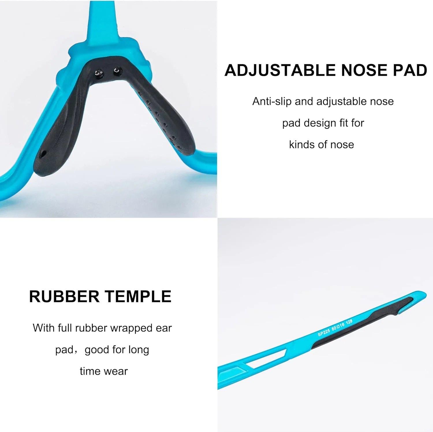 ROCKBROS Photochromic Cycling Sunglasses UV Protection Windproof Lightweight - Image 19