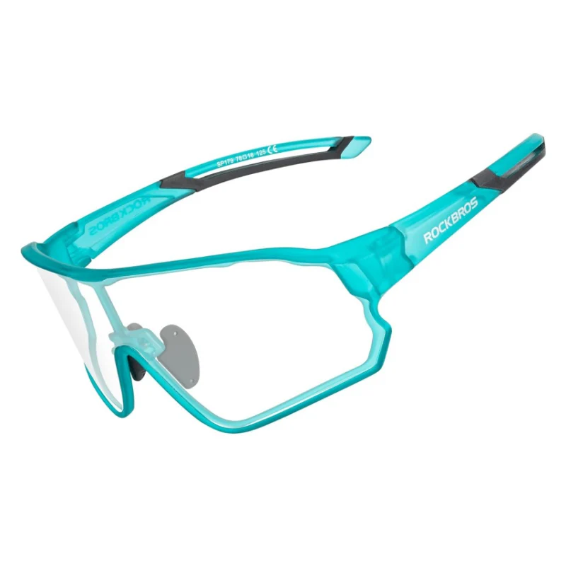 ROCKBROS Photochromic Cycling Sunglasses UV Protection Windproof Lightweight - Image 4