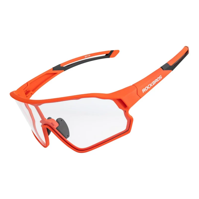 ROCKBROS Photochromic Cycling Sunglasses UV Protection Windproof Lightweight - Image 5