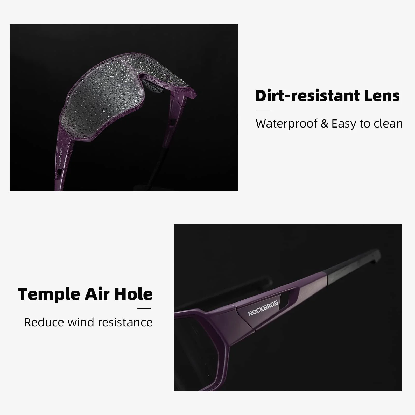ROCKBROS Photochromic Sunglasses Reduce Wind Resistance - Image 11
