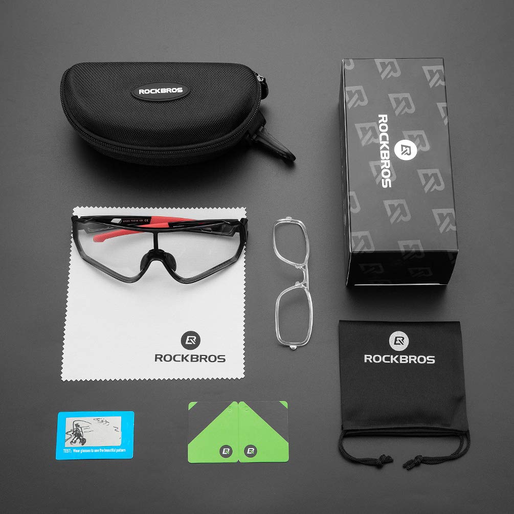 ROCKBROS Photochromic Sunglasses Reduce Wind Resistance - Image 19