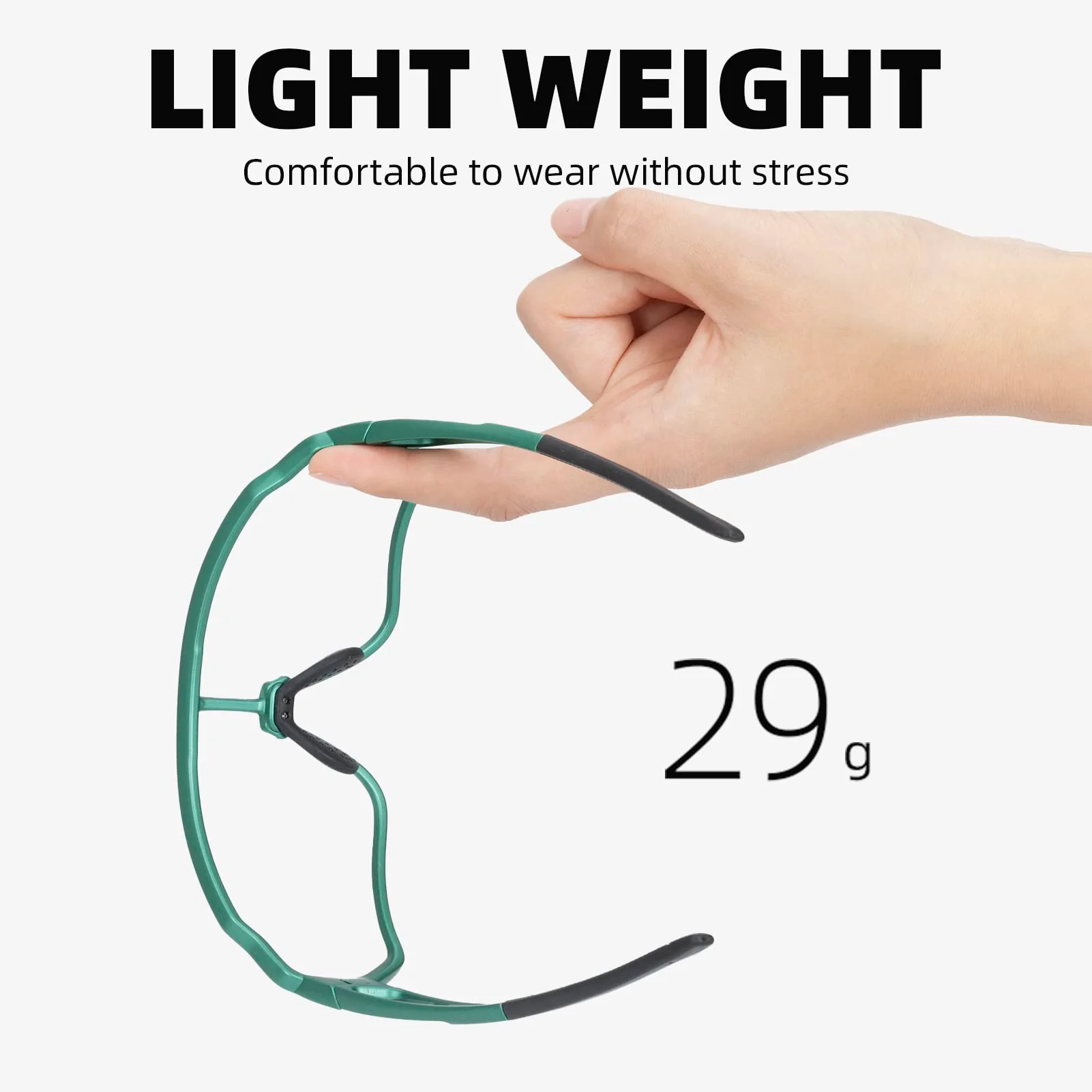 ROCKBROS Photochromic Sunglasses Reduce Wind Resistance - Image 24