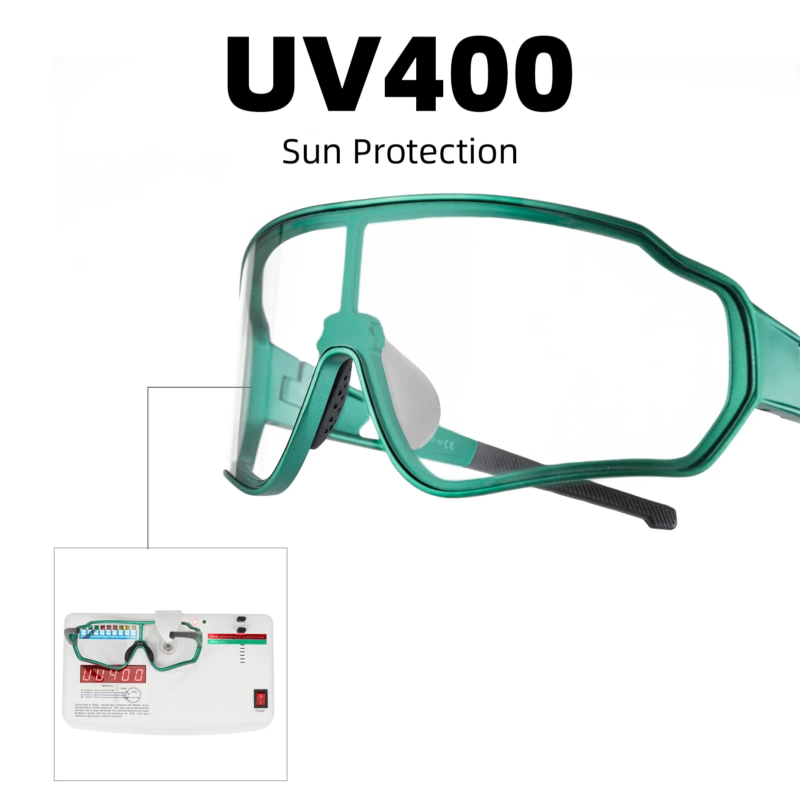 ROCKBROS Photochromic Sunglasses Reduce Wind Resistance - Image 26