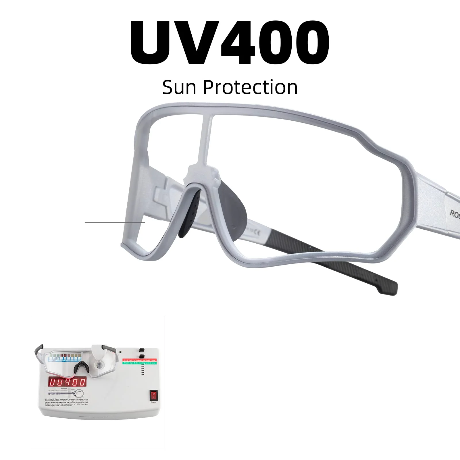 ROCKBROS Photochromic Sunglasses Reduce Wind Resistance - Image 6