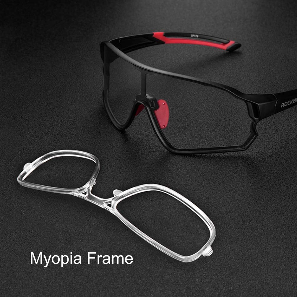 ROCKBROS Photochromic Sunglasses Thicken PC Lenses With UV400 Protection Coating - Image 25