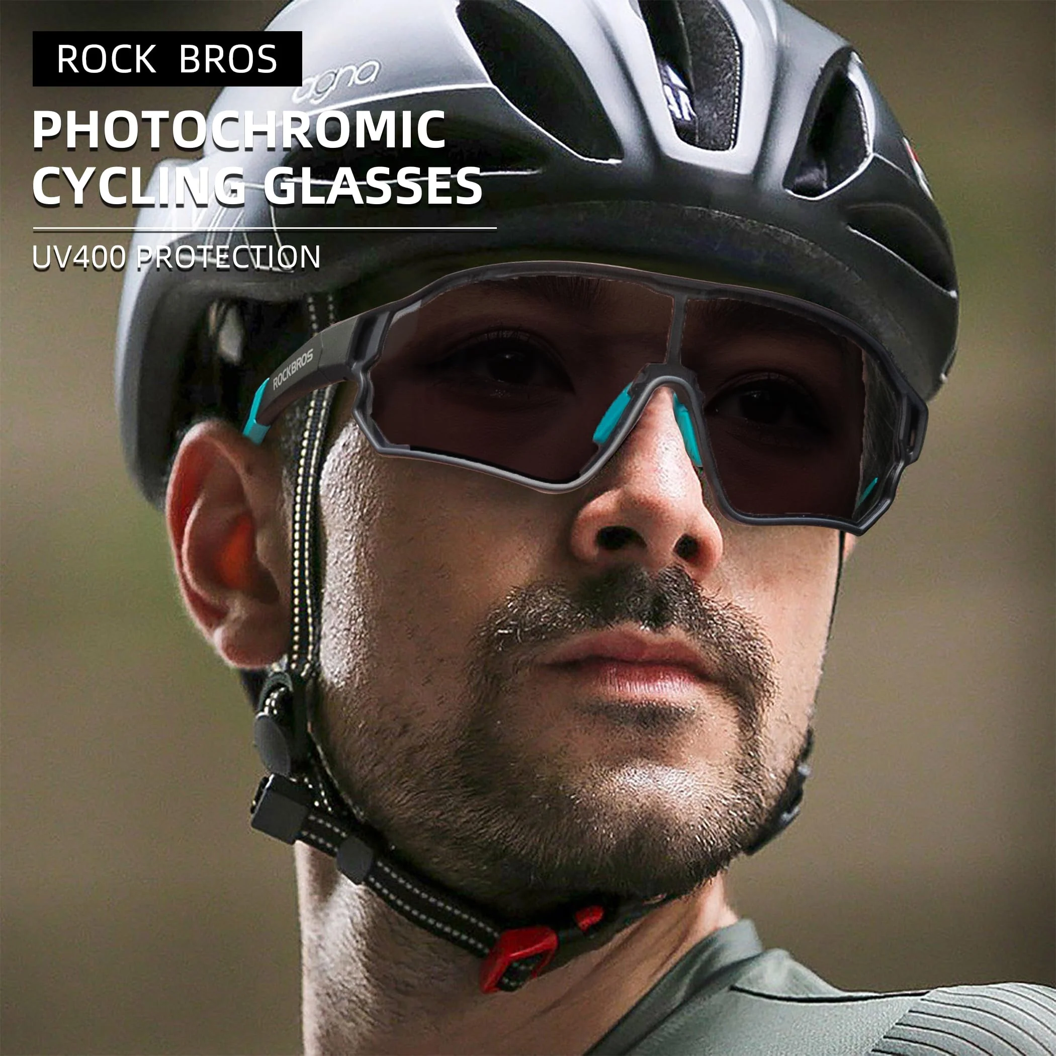 ROCKBROS Photochromic Sunglasses Thicken PC Lenses With UV400 Protection Coating - Image 31