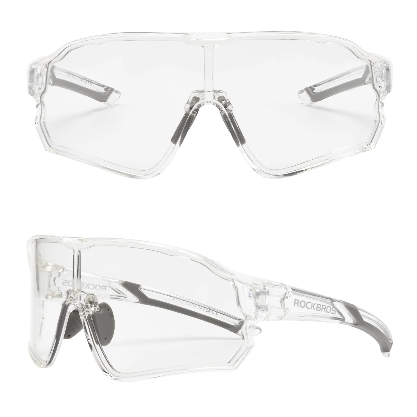 ROCKBROS Photochromic Sunglasses Thicken PC Lenses With UV400 Protection Coating - Image 32