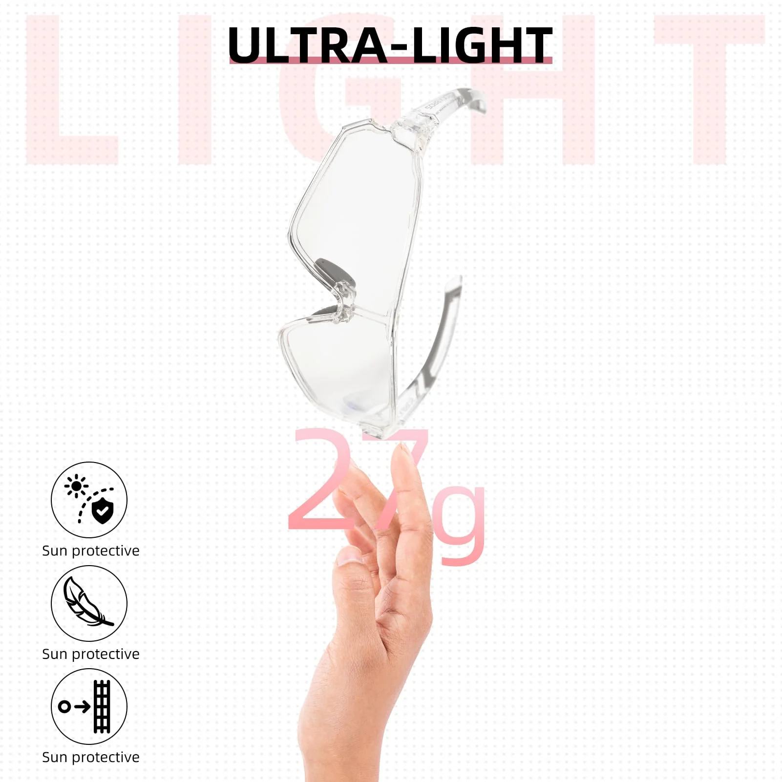 ROCKBROS Photochromic Sunglasses Thicken PC Lenses With UV400 Protection Coating - Image 36