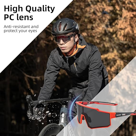 ROCKBROS Polarized Cycling Sunglasses UV400 Protection TR90 Frame Unisex - Image 20