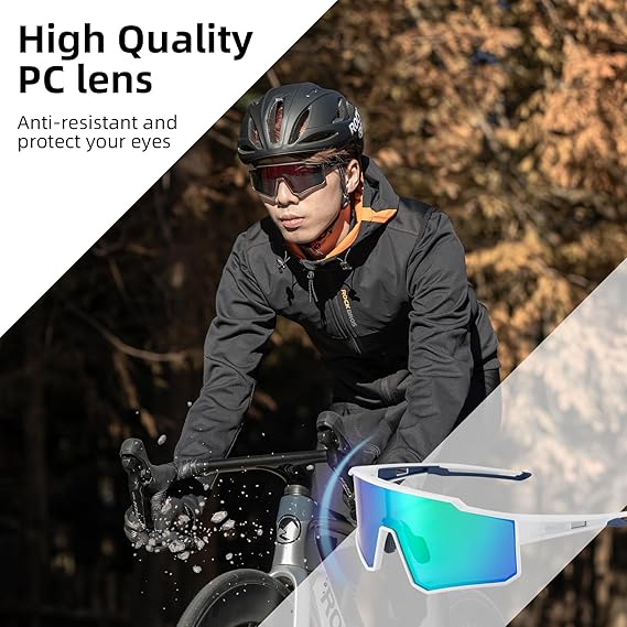 ROCKBROS Polarized Cycling Sunglasses UV400 Protection TR90 Frame Unisex - Image 26