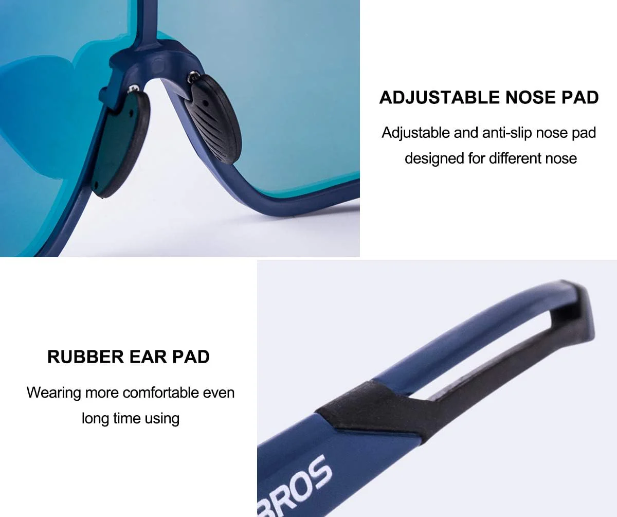 ROCKBROS Polarized Sunglasses UV Protection for Women Men Cycling - Image 40