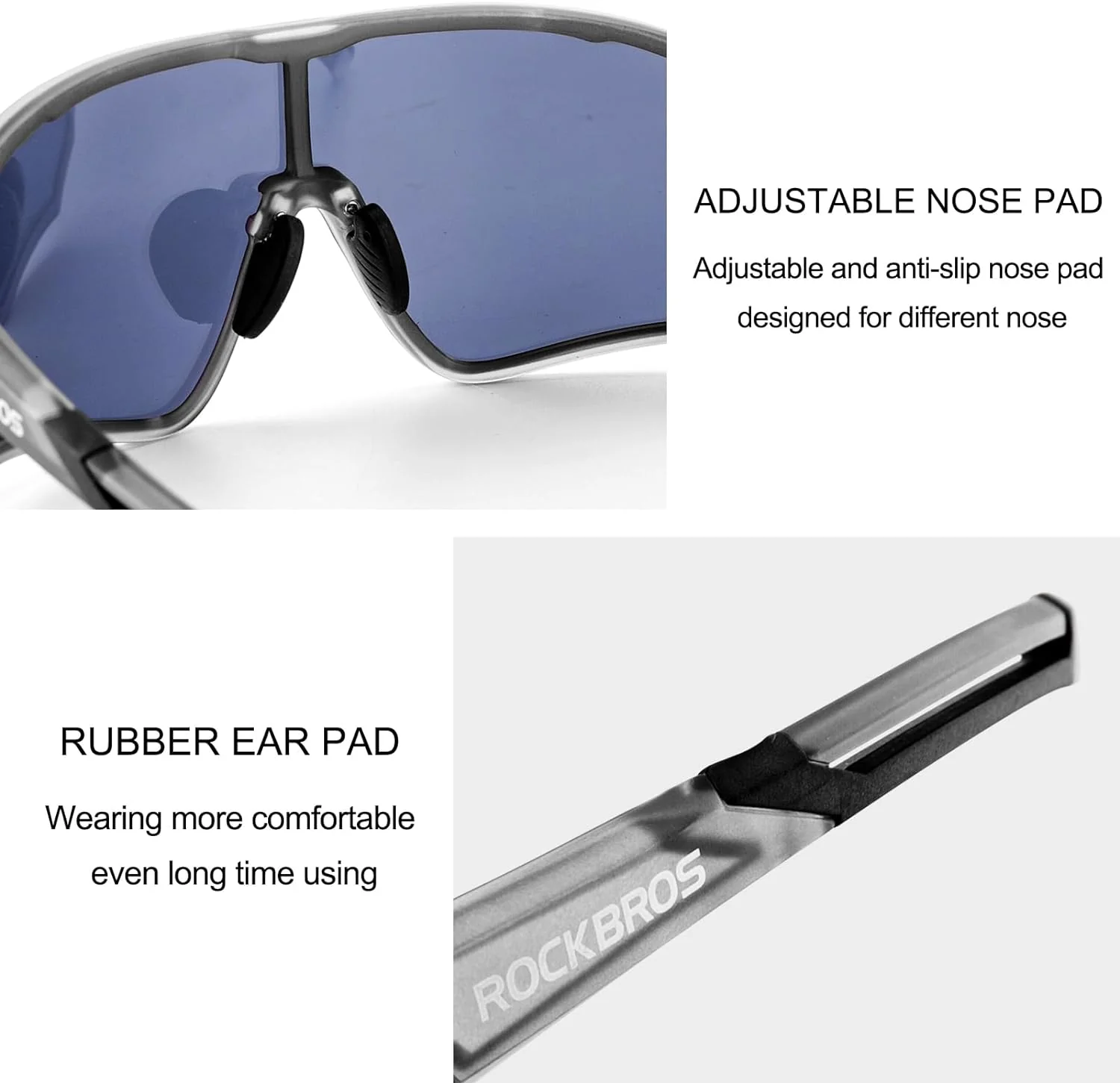 ROCKBROS Polarized Sunglasses UV Protection for Women Men Cycling - Image 51