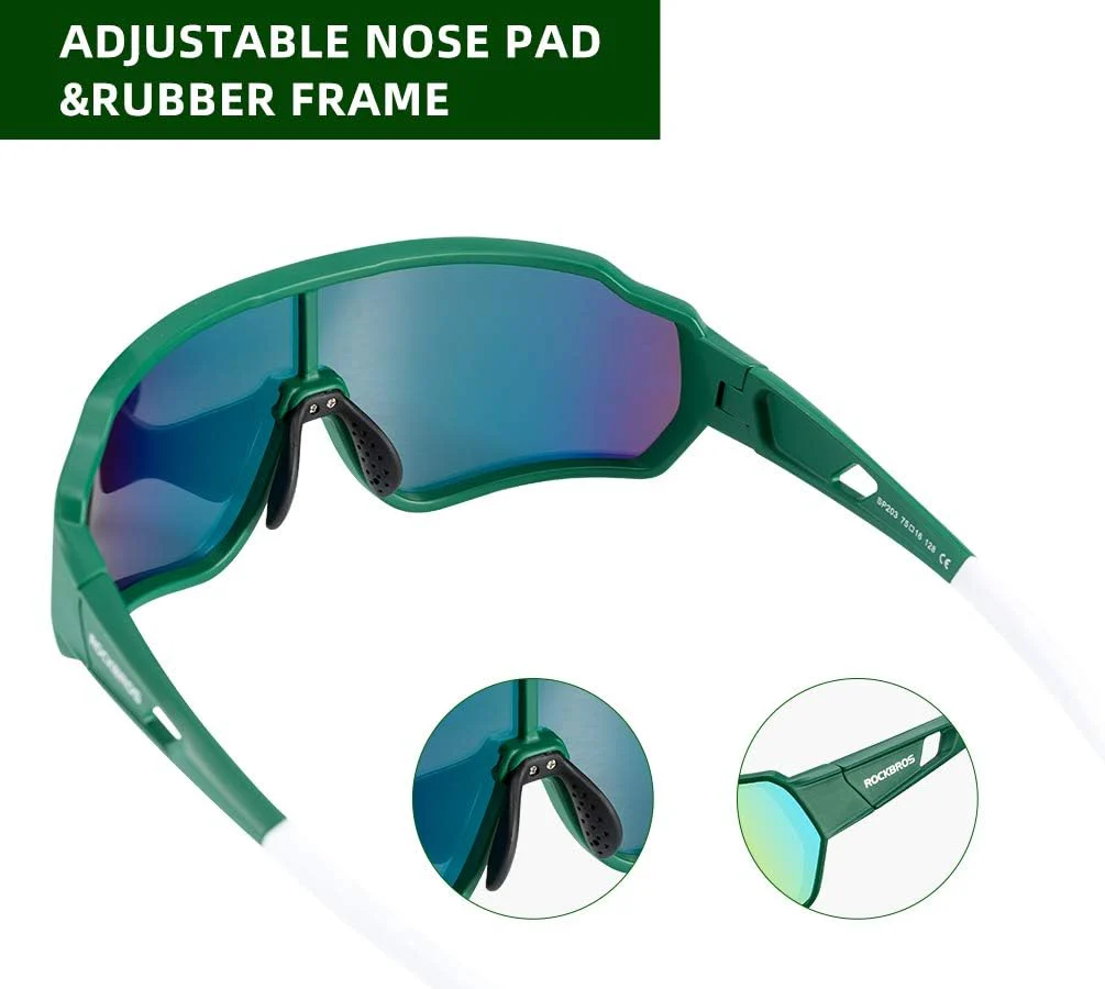 ROCKBROS Polarized Sunglasses UV Protection for Women Men Cycling - Image 56