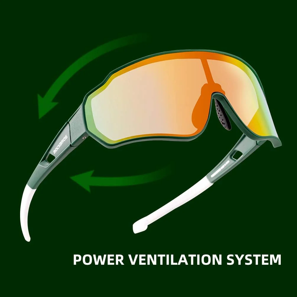 ROCKBROS Polarized Sunglasses UV Protection for Women Men Cycling - Image 57