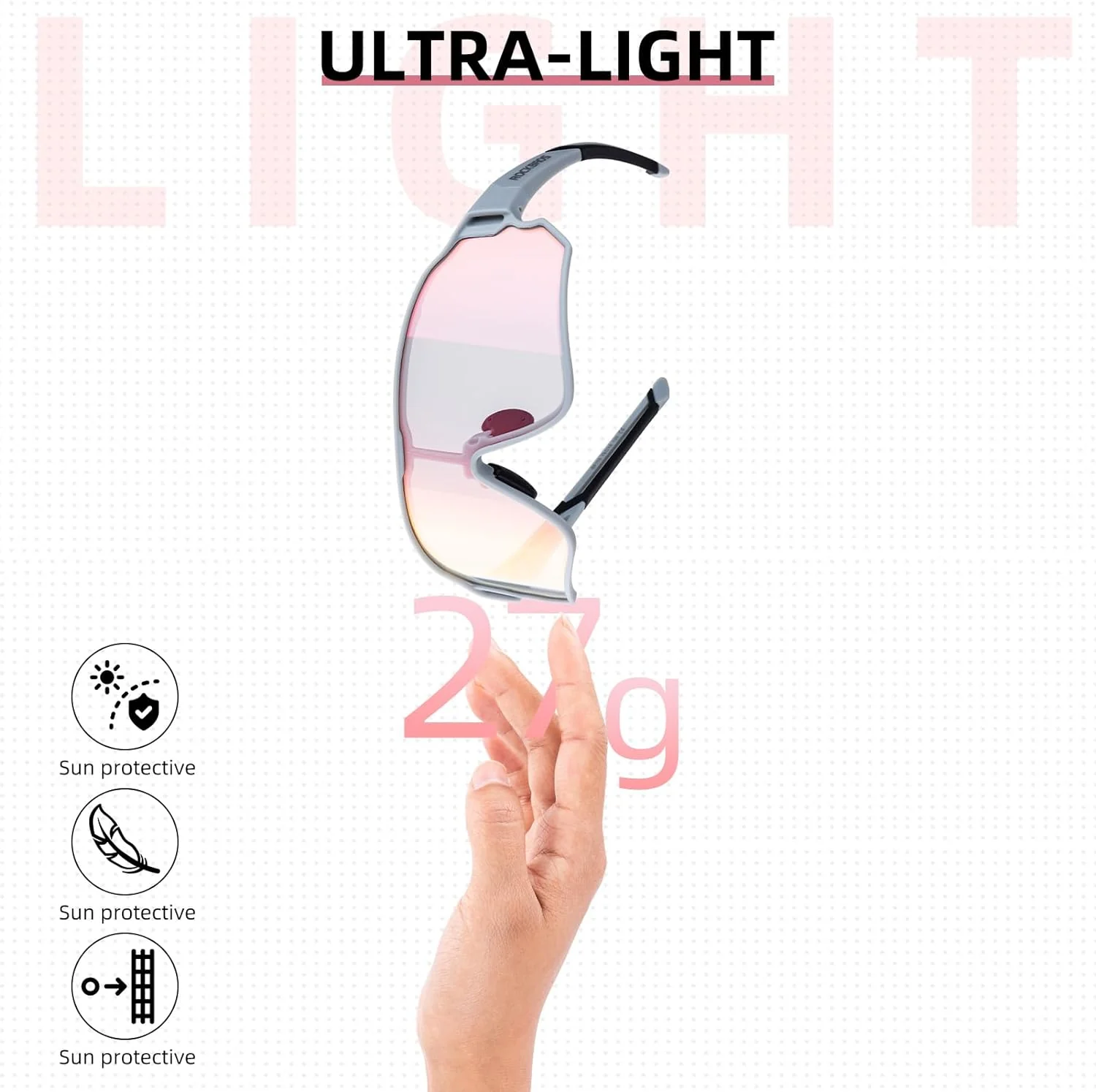 ROCKBROS Polarized Sunglasses UV Protection for Women Men Cycling - Image 62